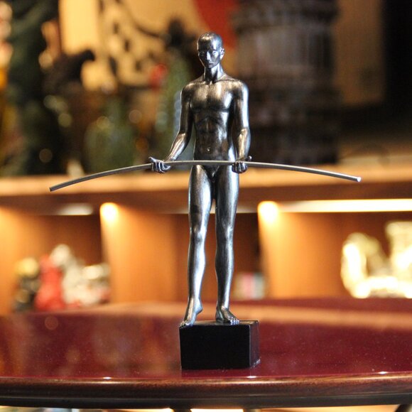 Adam & Friends Home Decor Tight-Rope Walker Black Base Sculpture | 1-Piece - Picture 6 of 8